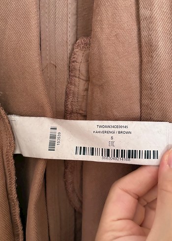 kiremit renginde Düğmeli Kadın Blazer Ceket - Görsel 5