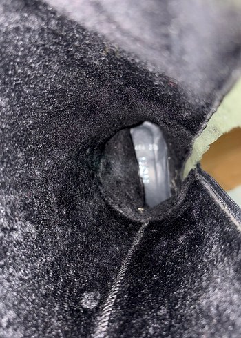 Kadın Haki Deri Topuklu Çizme - Görsel 6