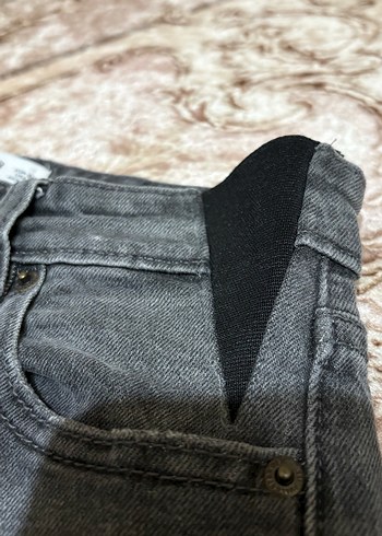 Gri Kadın Denim Pantolon - Görsel 5