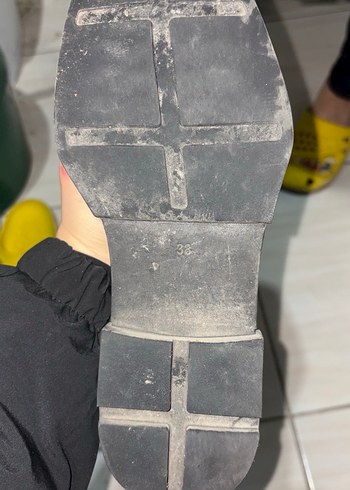 Siyah Kadın Blok Topuklu Bot - Görsel 6