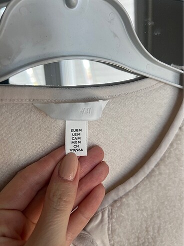 H&M H&m peluş teddy hırka
