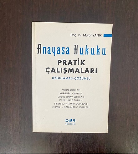 Anayasa Hukuku Pratik - Murat Yanık