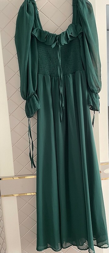 Şifon elbise - Görsel 3