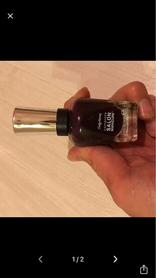 Sally hansen bordo oje