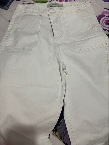 Lcwjeans 44 beden beyaz kot pantolon