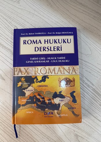 Roma Hukuku Dersleri Kitabı