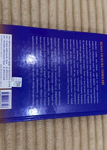 Roma Hukuku Dersleri Kitabı - Görsel 2