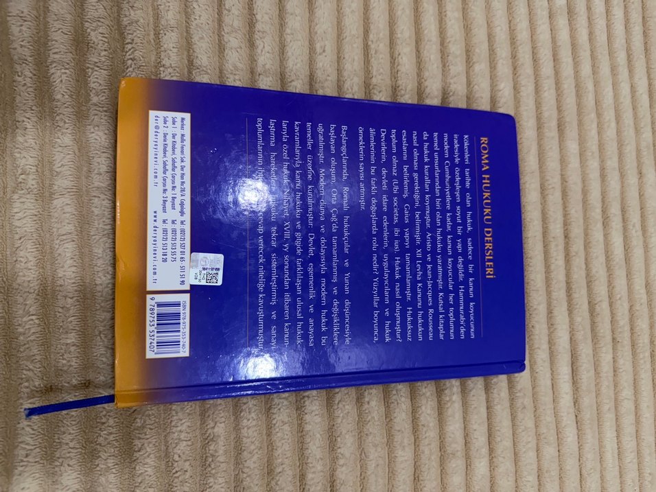 Roma Hukuku Dersleri Kitabı - Görsel 2