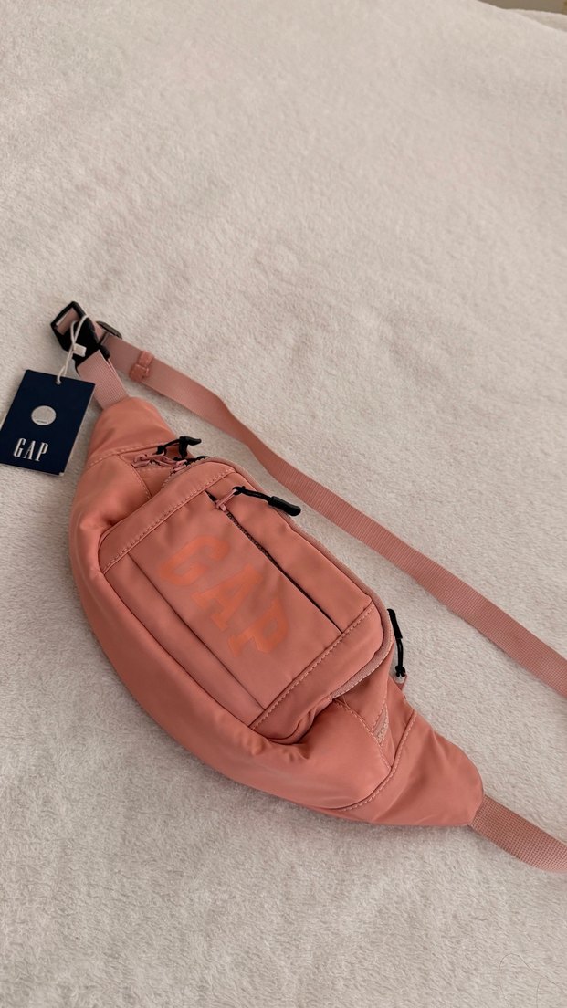 Kadın Pembe GAP Fermuarlı Çapraz Çanta - Görsel 2