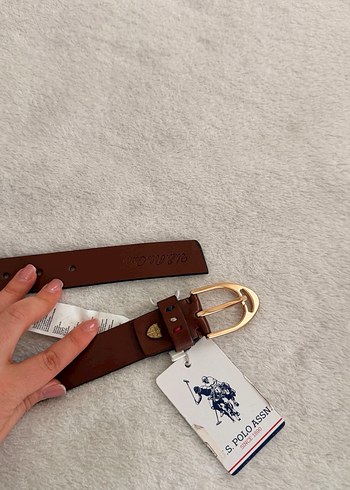 Ussa Kadın Kahverengi Deri Kemer - Görsel 2