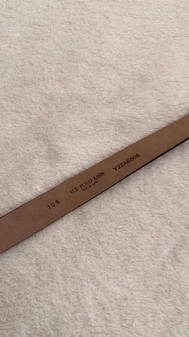 Ussa Kadın Kahverengi Deri Kemer - Görsel 3