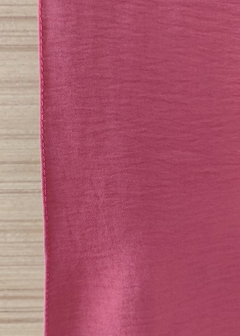 kiremit rengi Kadın Şal Drapeli Basic - Görsel 2