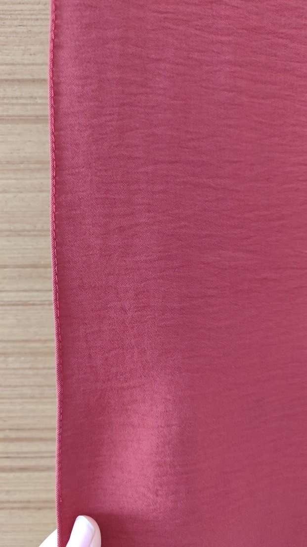 kiremit rengi Kadın Şal Drapeli Basic - Görsel 2