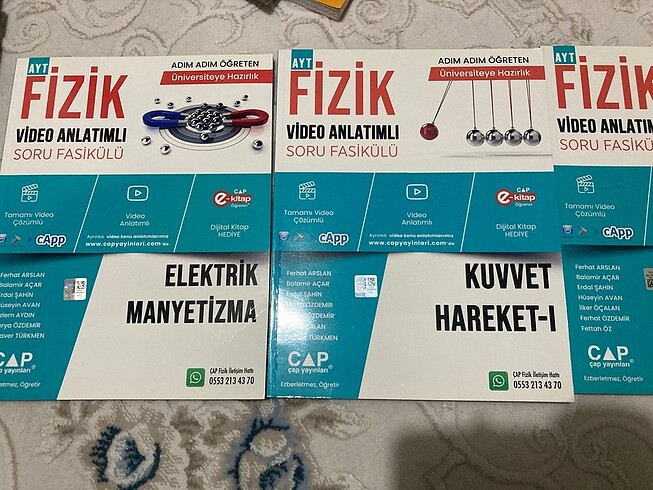 AYT FİZİK FASİKÜL SETİ