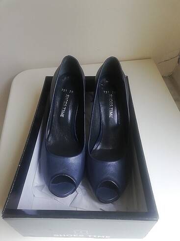 Shoes Time Lacivert Ayakkabı