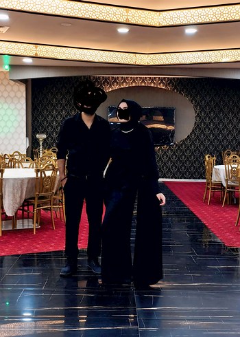 Abiye Siyah Drapeli Uzun Gotik Elbise