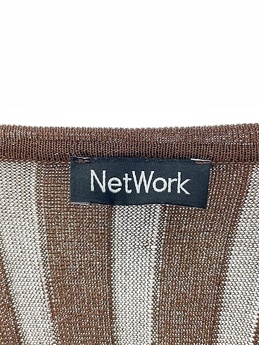 l Beden kahverengi Renk Network Kısa Elbise %70 İndirimli.