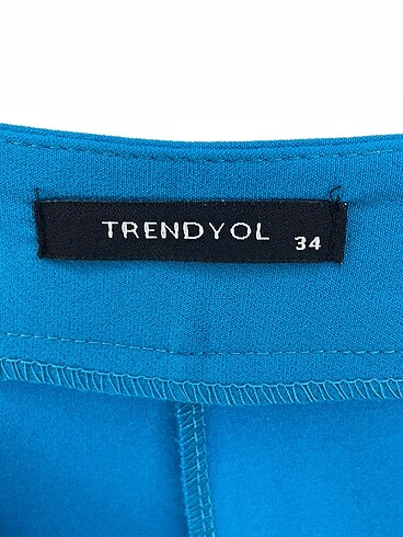 34 Beden mavi Renk Trendyol & Milla Kumaş Pantolon %70 İndirimli.