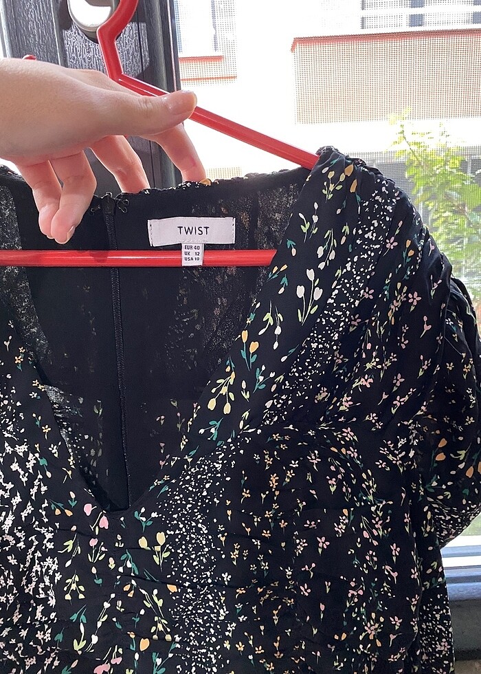 twist mini-orta boy elbise - Görsel 4