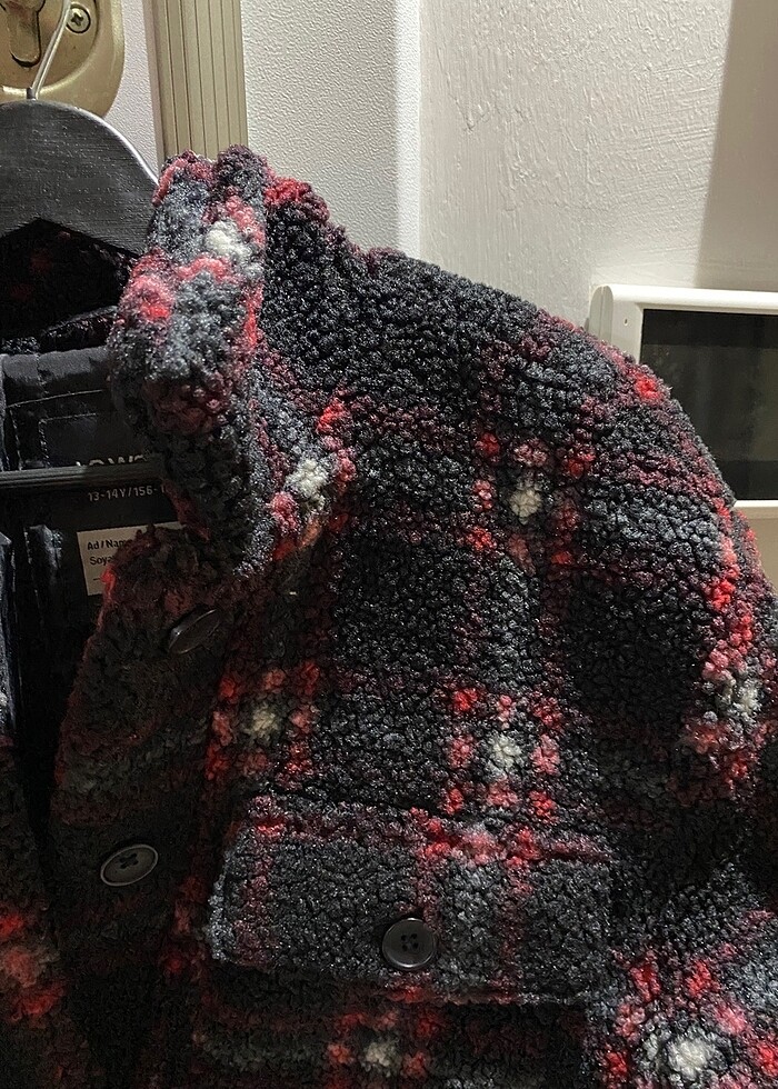 lcw peluş ceket - Görsel 2