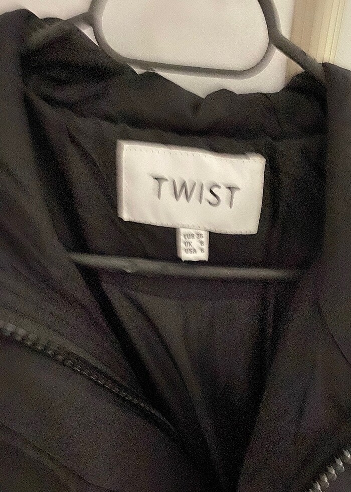TWİST SİYAH MONT 36 - Görsel 5