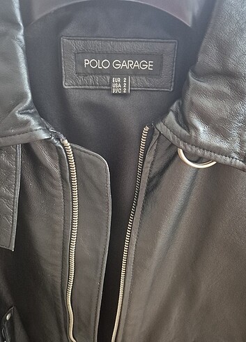 Polo Garage Polo garage hakiki deri mont