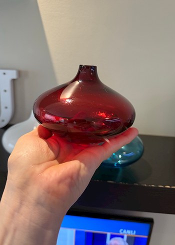 Çok Renkli Küçük cam Vazolar - Görsel 2