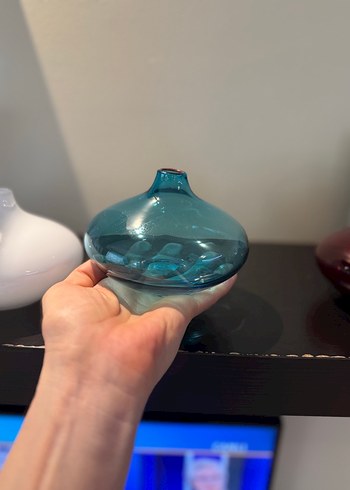 Çok Renkli Küçük cam Vazolar - Görsel 3