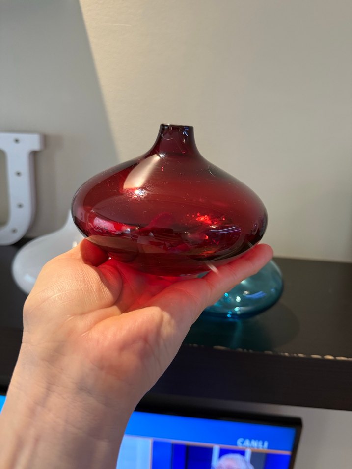 Çok Renkli Küçük cam Vazolar - Görsel 2