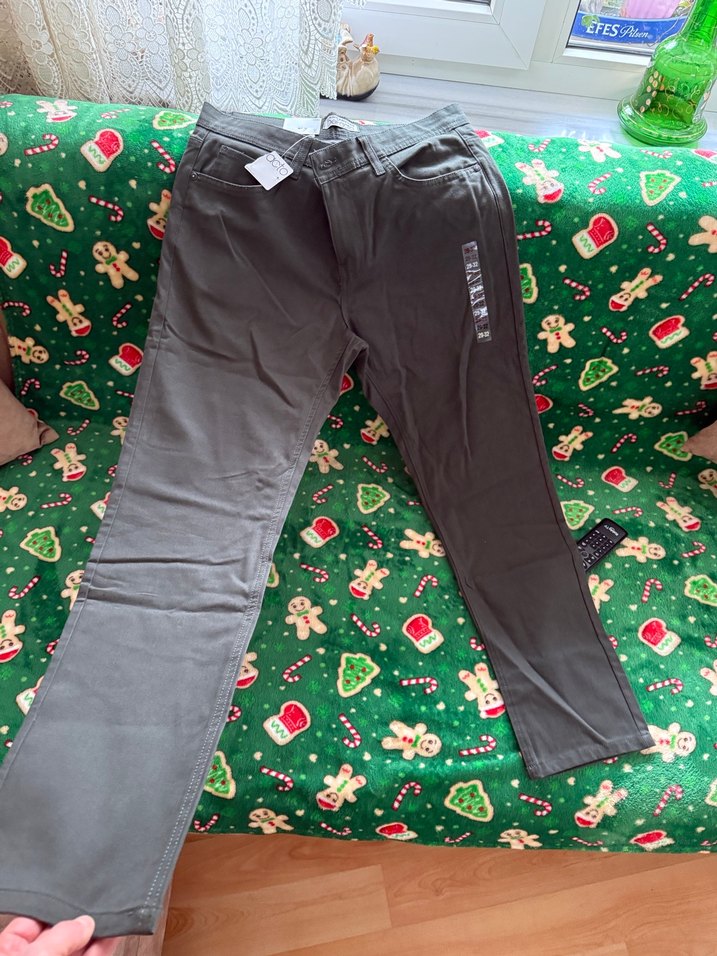 Haki Regular Fit Pantolon - Görsel 3
