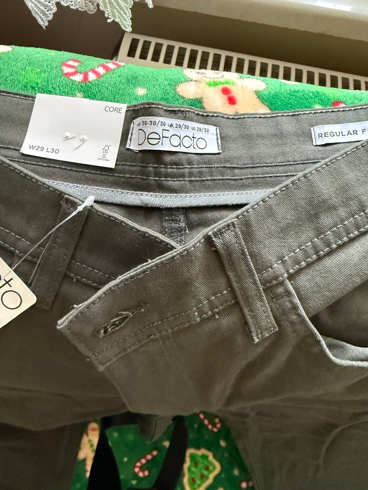 Haki Regular Fit Pantolon - Görsel 5