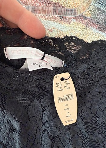 Victoria s Secret Victoria secret Siyah Dantel Uzun Kollu Gösterişli mini elbise