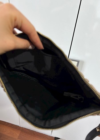 Deri Kapitone Kadın Çanta - Kahverengi - Görsel 3