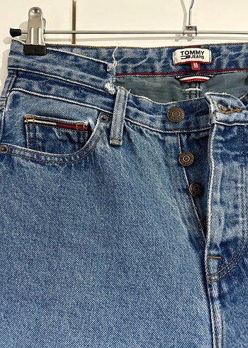 Gri Tonlu Mavi Kadın Denim Jean - Görsel 3