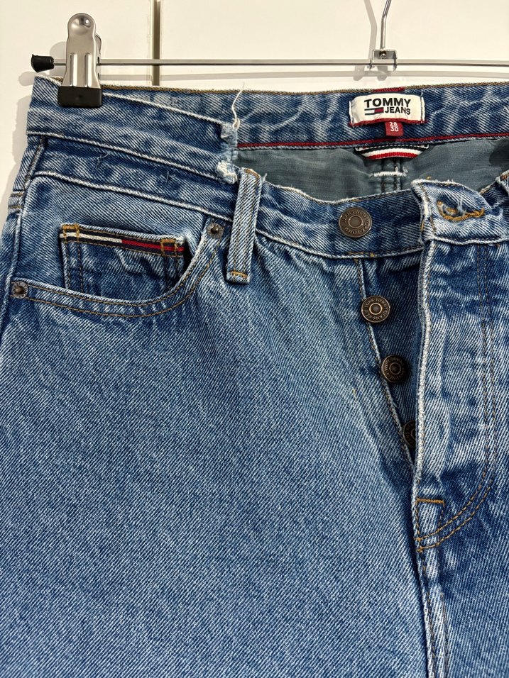 Gri Tonlu Mavi Kadın Denim Jean - Görsel 3