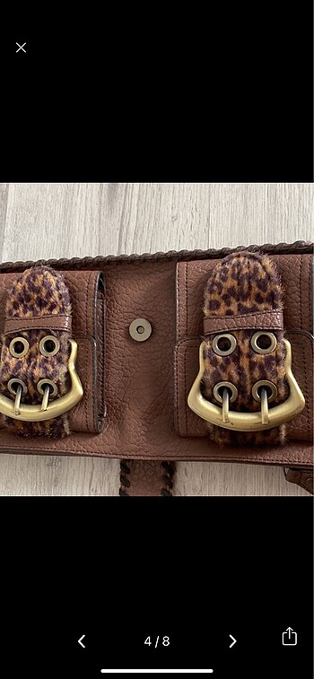 Beden kahverengi Renk VİNTAGE GUESS ÇANTA