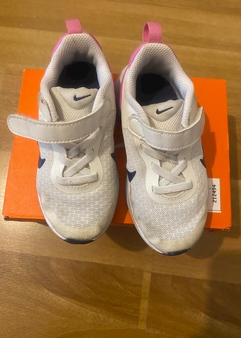 Kız Çocuk Beyaz Sneakers Cırt Cırtlı - Görsel 2