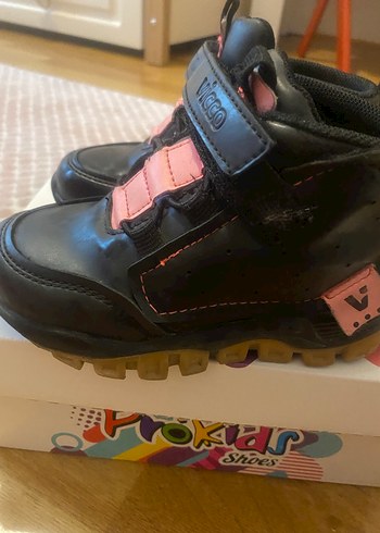 Pembe Detaylı Çocuk Kauçuk Bot - Görsel 4