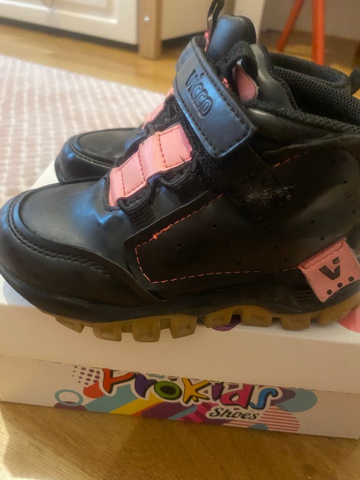 Pembe Detaylı Çocuk Kauçuk Bot - Görsel 4