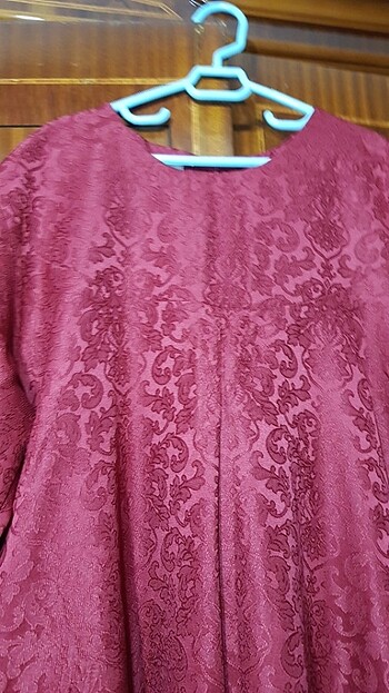 Islemeli,ince kadifemsi parlak kumas - Görsel 2