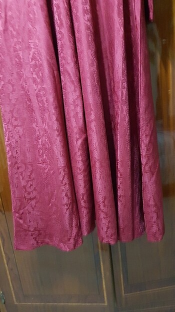 Islemeli,ince kadifemsi parlak kumas - Görsel 5