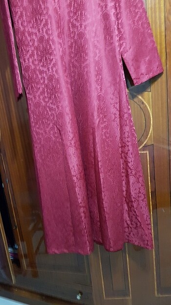 Islemeli,ince kadifemsi parlak kumas - Görsel 12