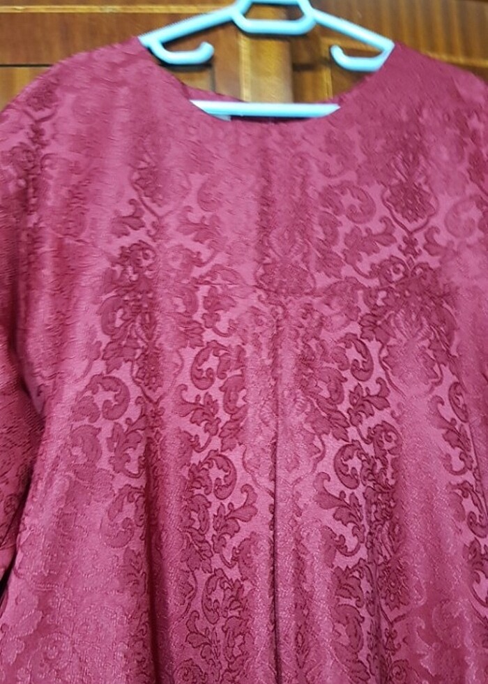 Islemeli,ince kadifemsi parlak kumas - Görsel 2