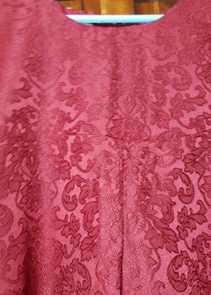 Islemeli,ince kadifemsi parlak kumas - Görsel 4