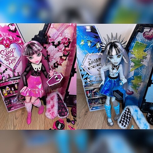 Monster High Monster High-Draculaura ve Frankie