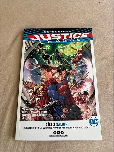 DC Rebirth Justice League Cilt 2