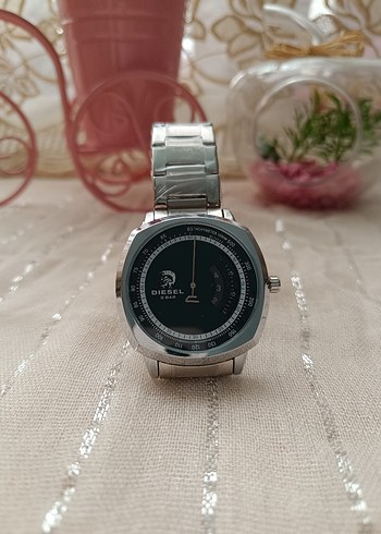 Diesel Gri Minimalist Biker Erkek Kol Saati