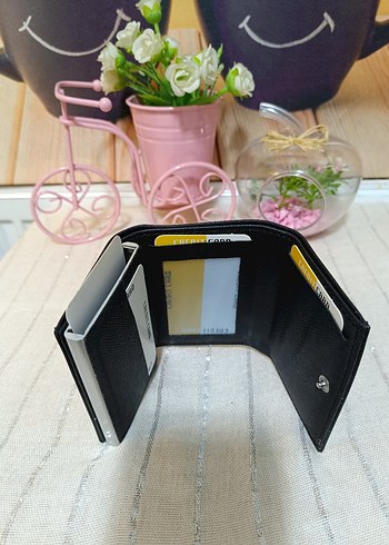 Tommy Hilfiger Siyah Erkek kartlık Cüzdan - Görsel 3