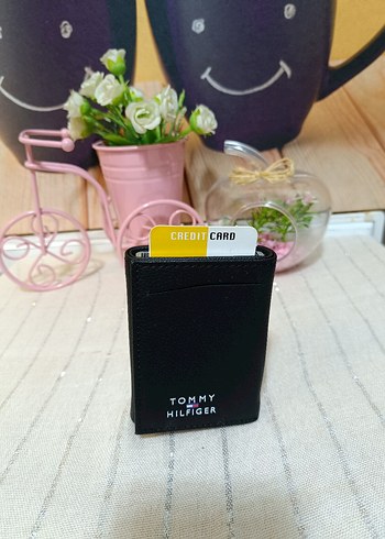 Tommy Hilfiger Siyah Erkek kartlık Cüzdan - Görsel 2