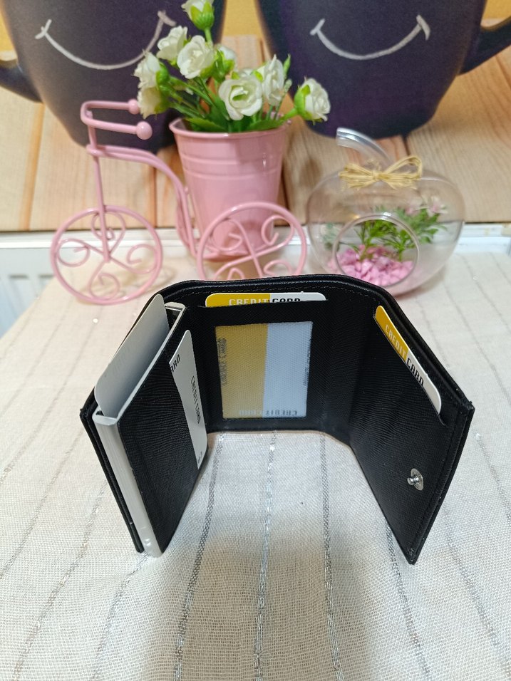 Tommy Hilfiger Siyah Erkek kartlık Cüzdan - Görsel 3